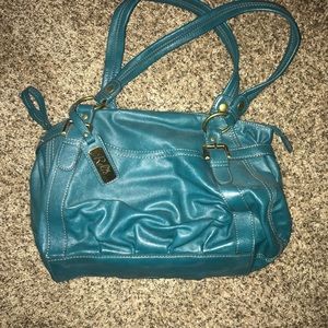 Teal purse